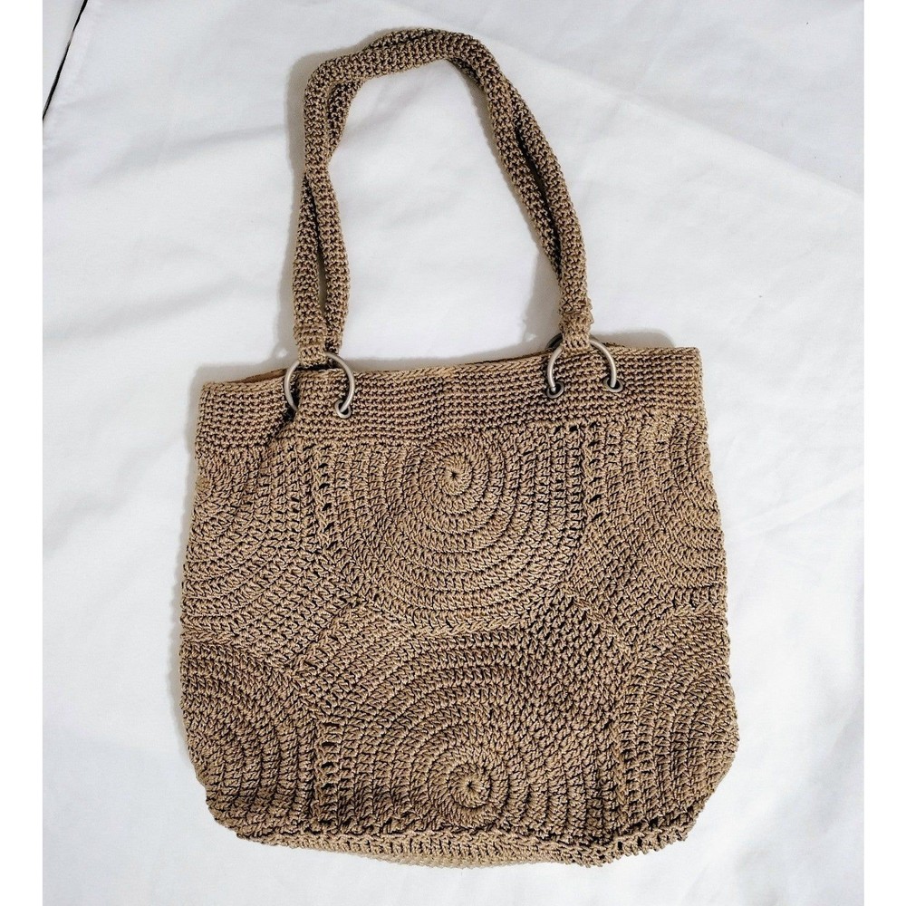 Beige Tan Shoulder Bag Purse